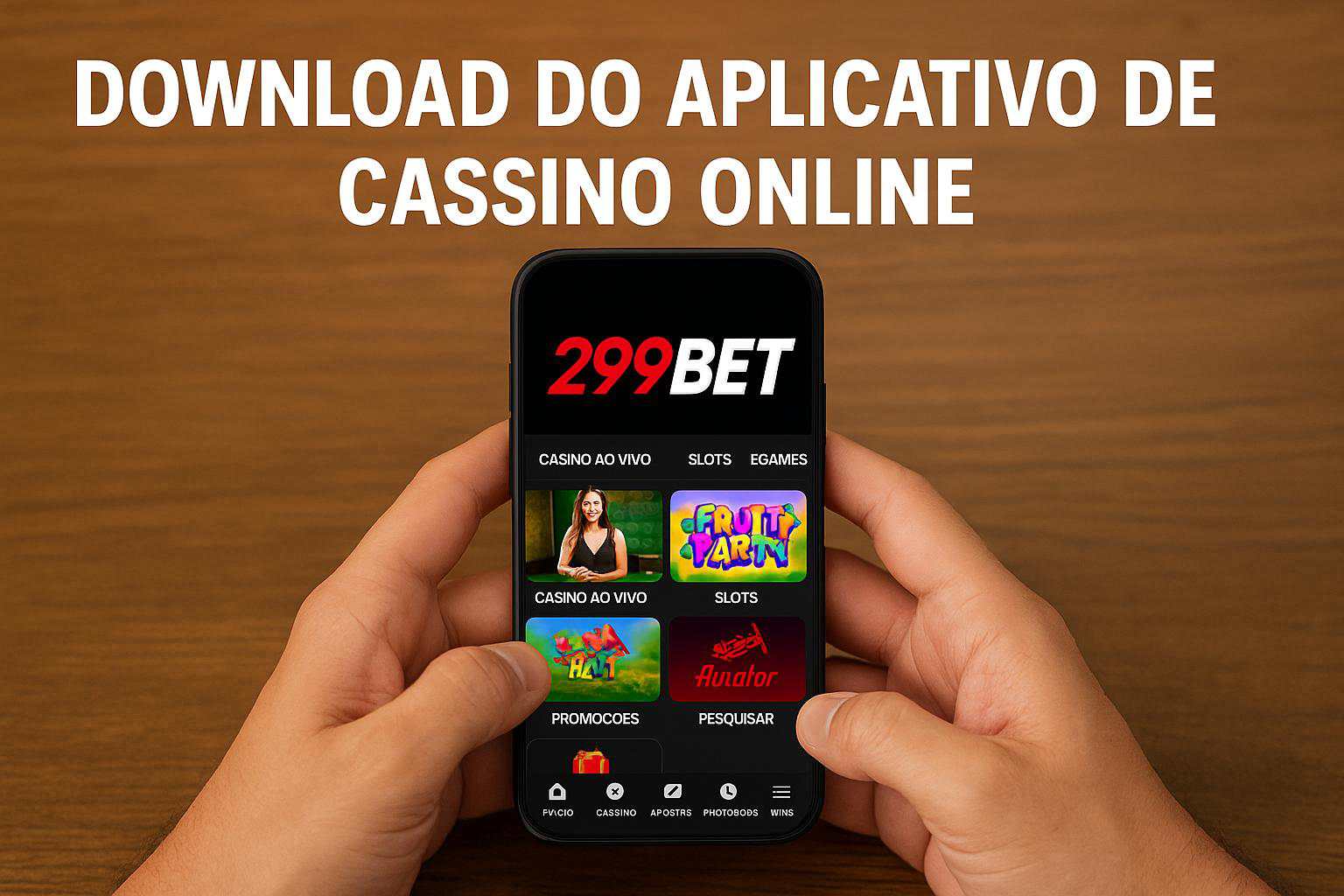 Baixar o 299BET Cassino App